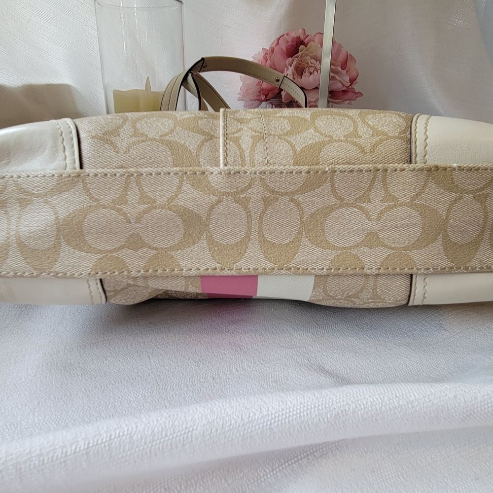 Coach Chelsea Heritage Tote with Matching Wristlet & Card Holder - Picture 8 of 15